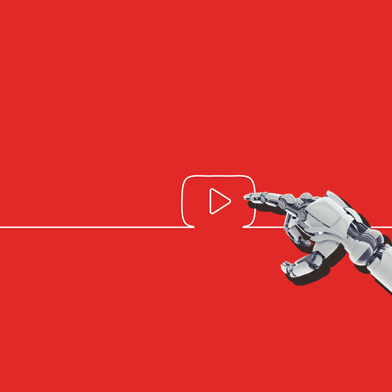 YouTube robot hand