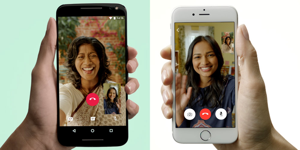 WhatsApp video call