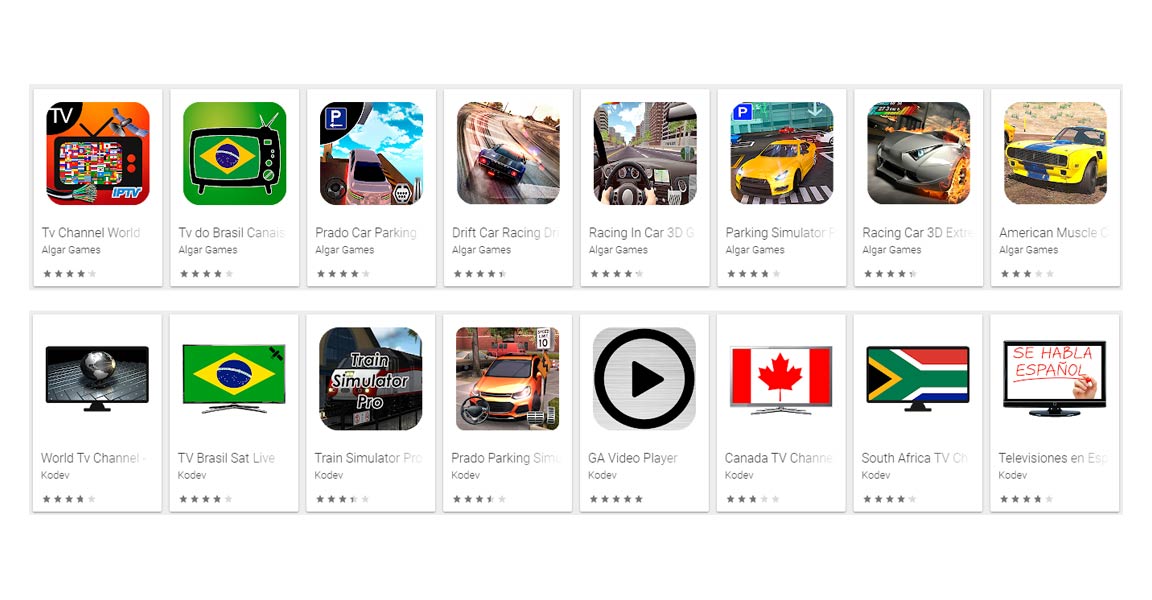 Malicious apps on Google Play