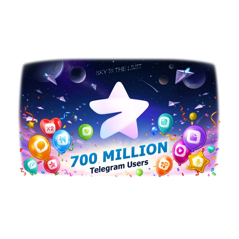 700 million Telegram users