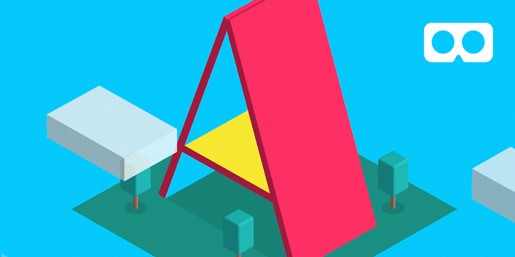 A-Frame card