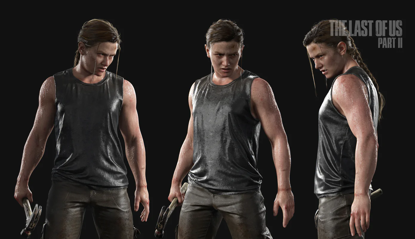 Abby, one of The Last of Us Part II's playable characters
