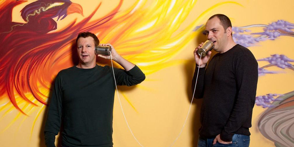 Jan Koum and Brian Acton