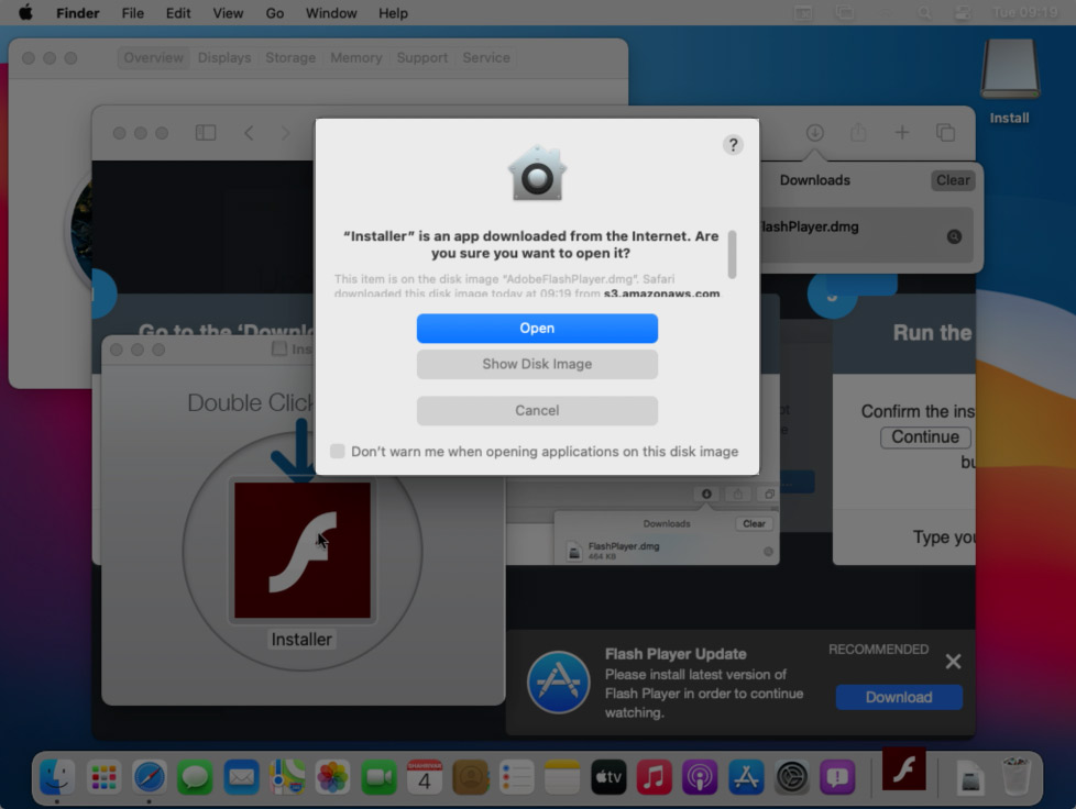 Because the malicious installer was notarized by Apple, it could run without a problem on macOS computers.