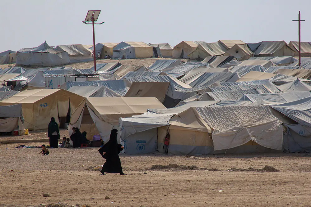 Camp al-Hol in Syria