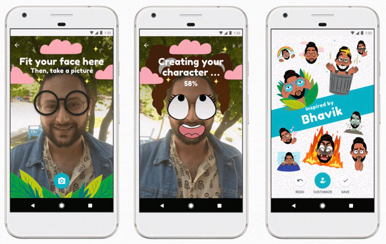 Allo - AI selfie stickers