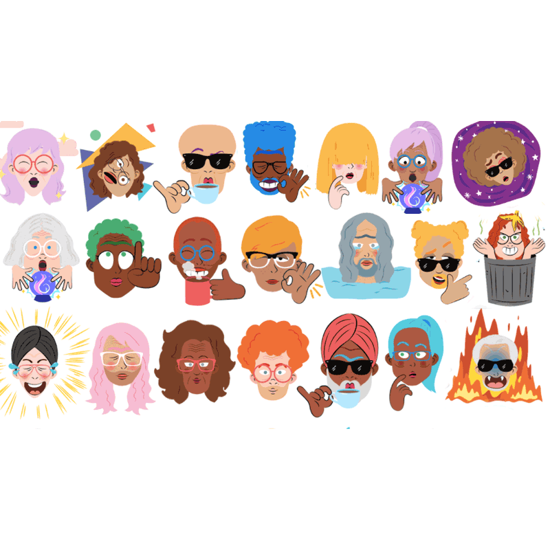 Allo - AI selfie stickers