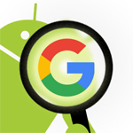 Android Google - magnifying glass