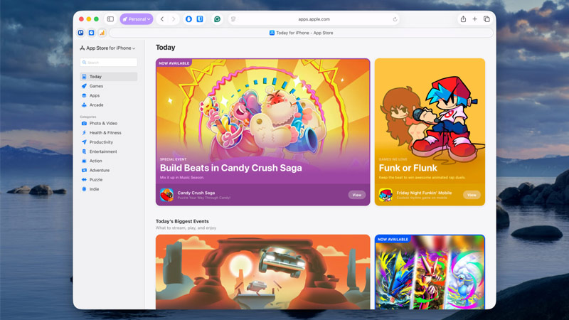 Apple App Store web