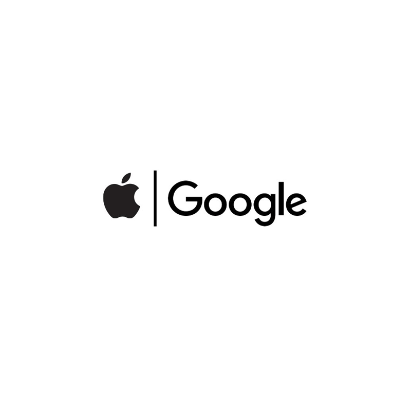 Apple - Google logo