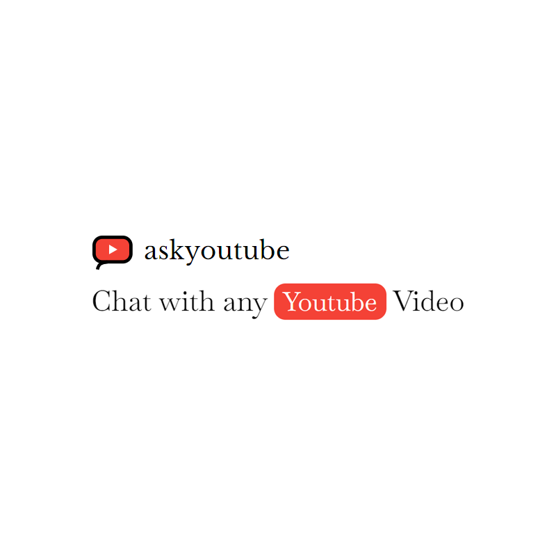 Ask YouTube