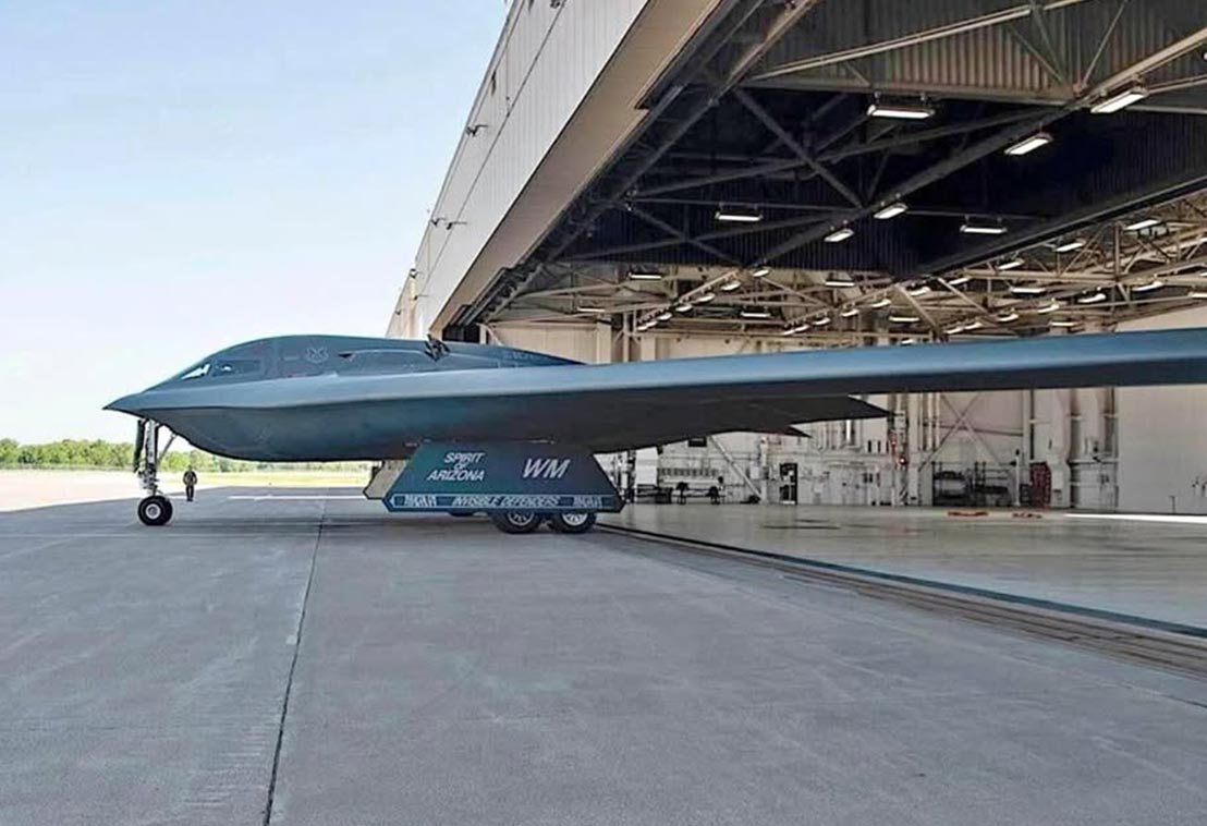 The Northrop B-2 Spirit, on Facebook