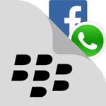 BlackBerry - Facebook and WhatsApp