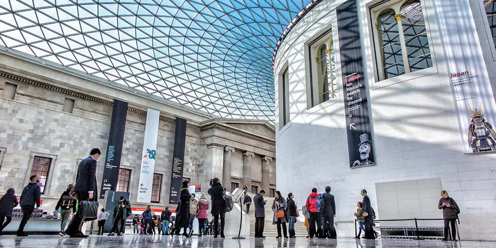 The British Museum in London