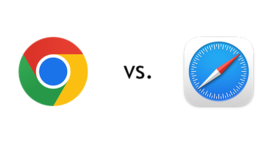 Chrome vs Safari