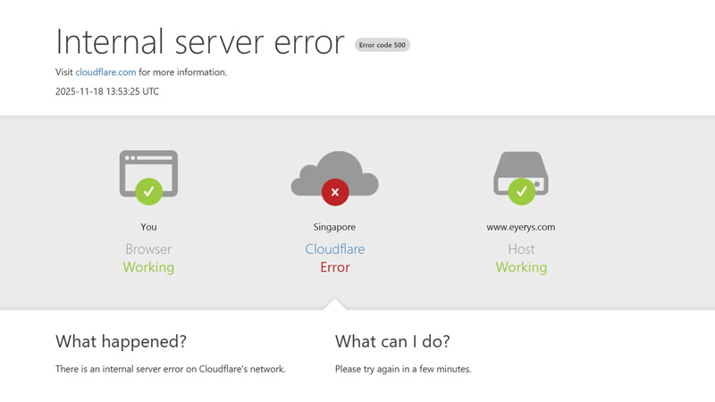 Cloudflare down