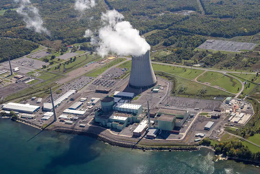 Constellation's Nine Mile Point nuclear power plant.