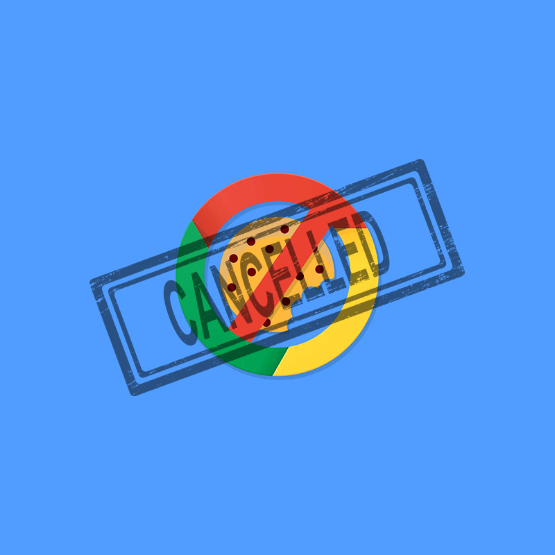 Cookie-less Chrome, cancelled