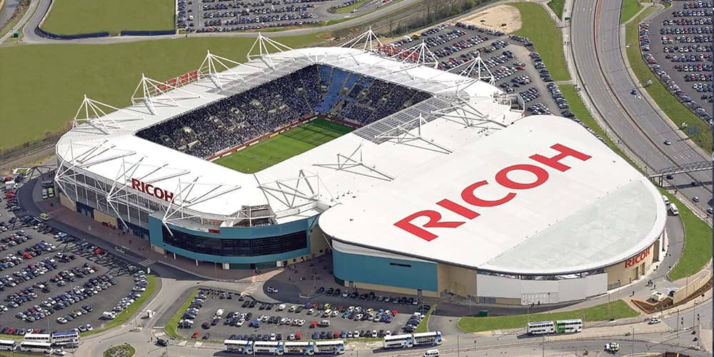 Coventry’s Ricoh Arena.