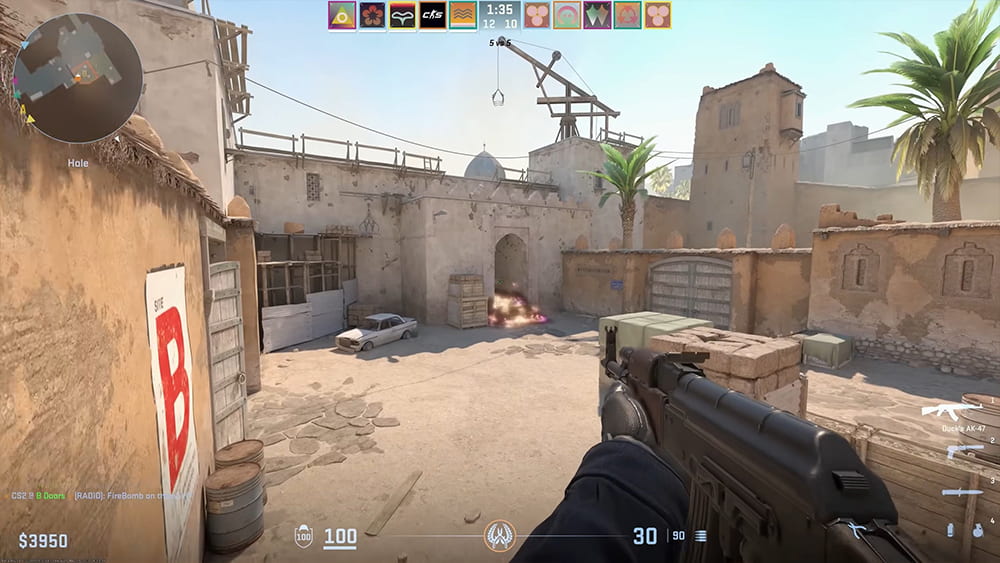 Counter-Strike 2 beta gameplay