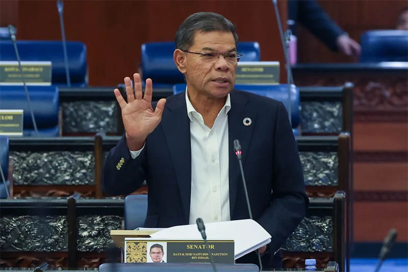 Malaysia’s Home Minister, Datuk Seri Saifuddin Nasution Ismail