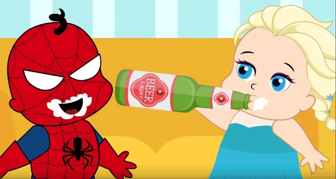 Disturbing children's YouTube video