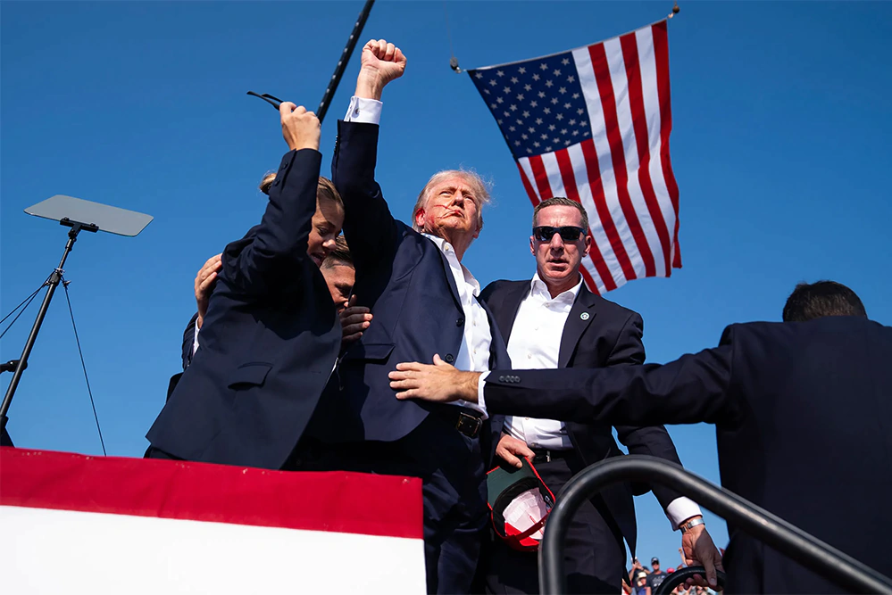 The failed assassination of Donald Trump