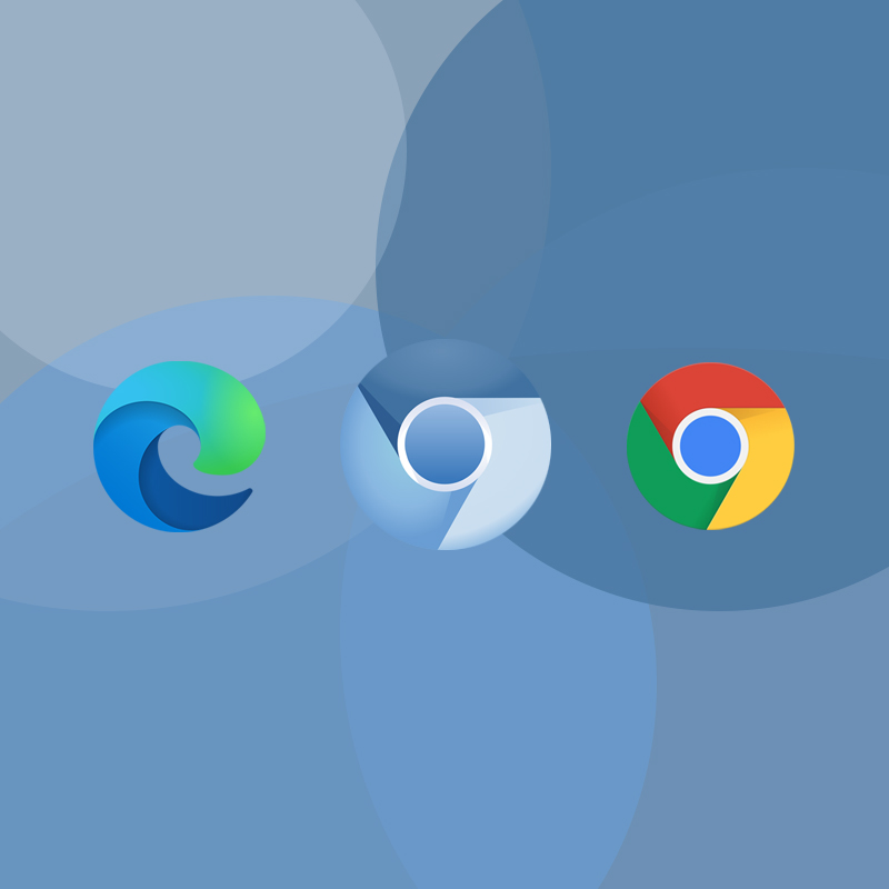 Edge, Chromium, Chrome