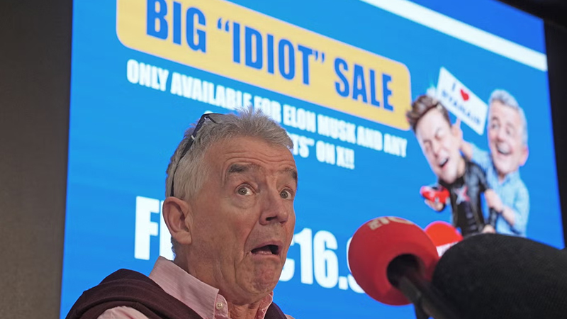 Elon Musk vs. Ryanair