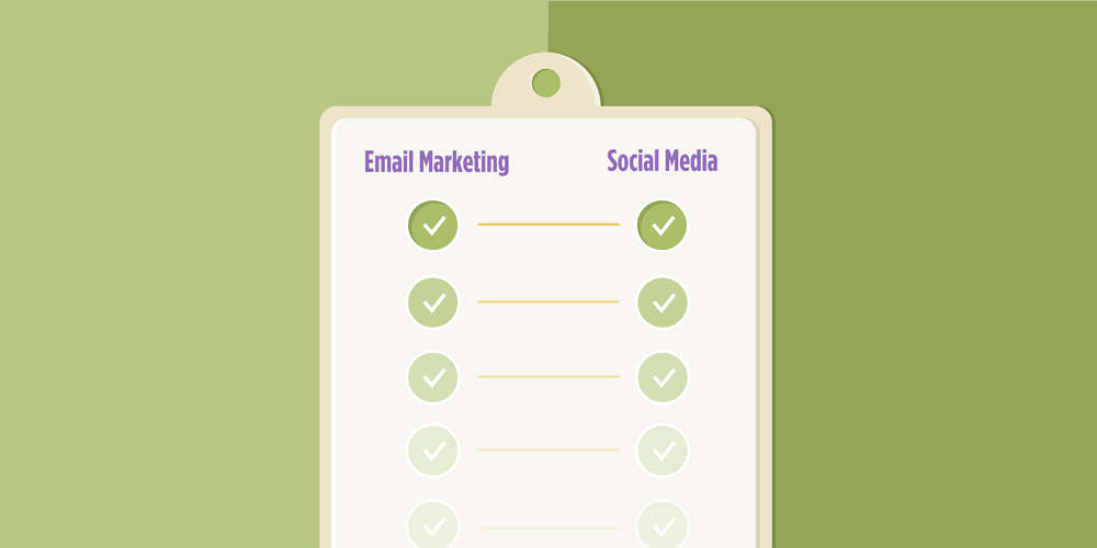 Email marketing - social media