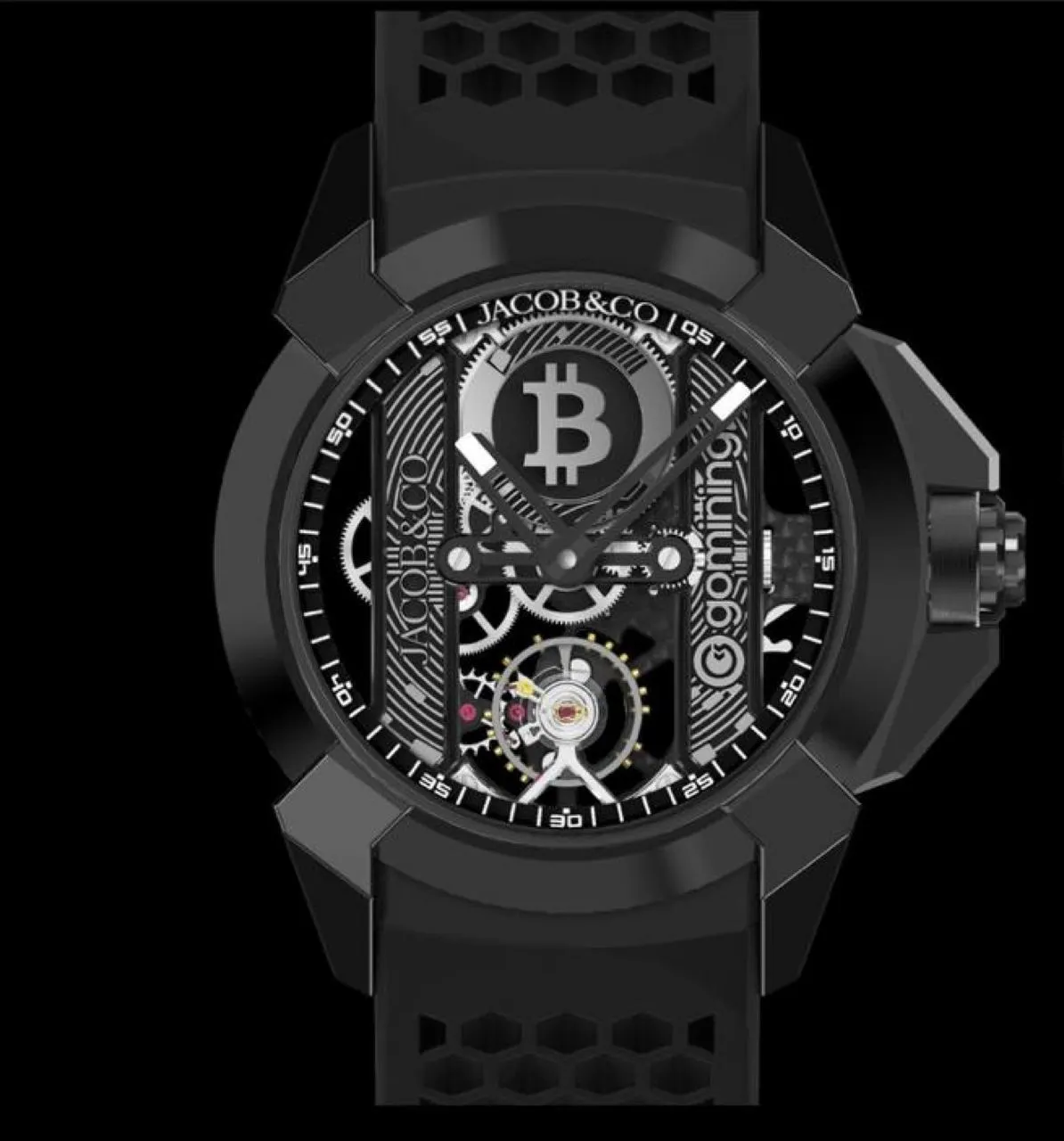 Jacob & Co. unveiled the Epic X GoMining watch