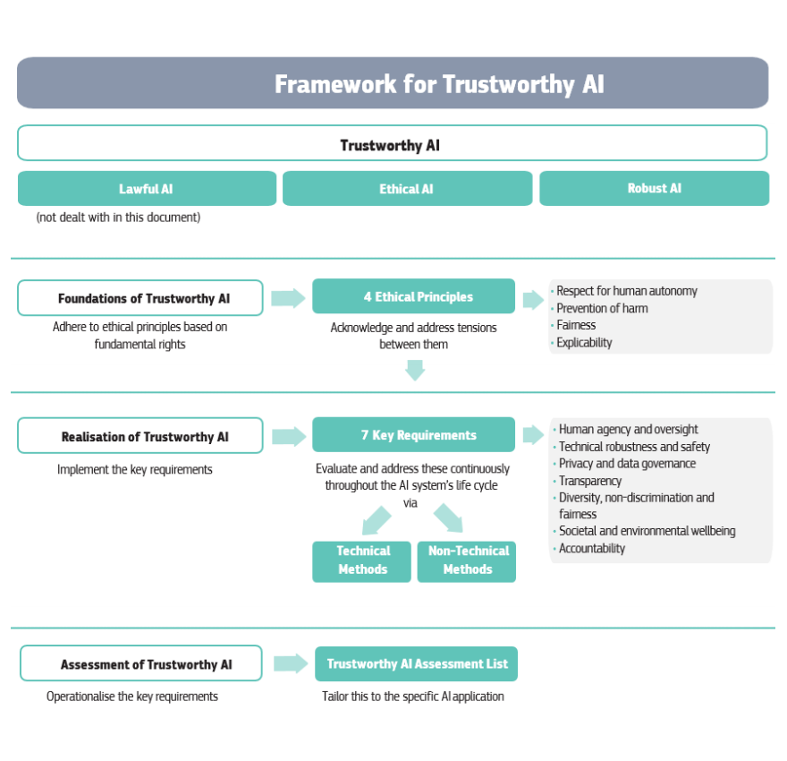 The Guidelines as a framework for Trustworthy AI