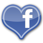 Facebook heart