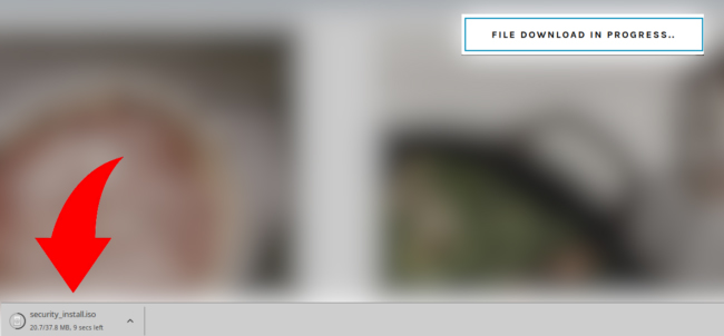 Fake Cloudflare DDoS protection