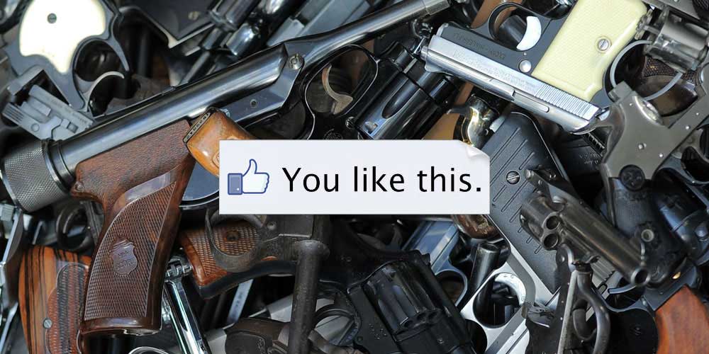 Facebook bans guns