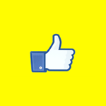 Facebook - Like yellow
