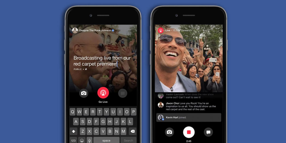 FB Live - Dwayne Johnson