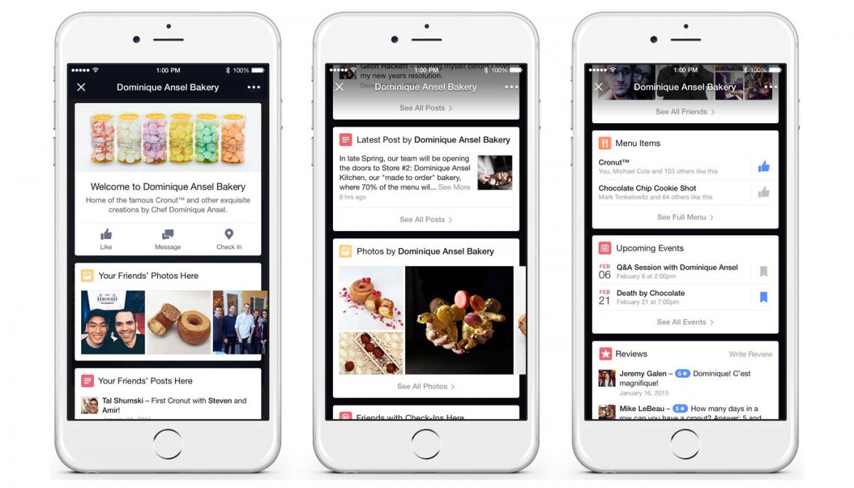 Facebook Place Tips