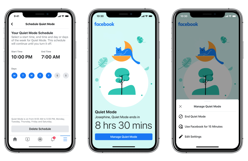 Facebook Quiet Mode