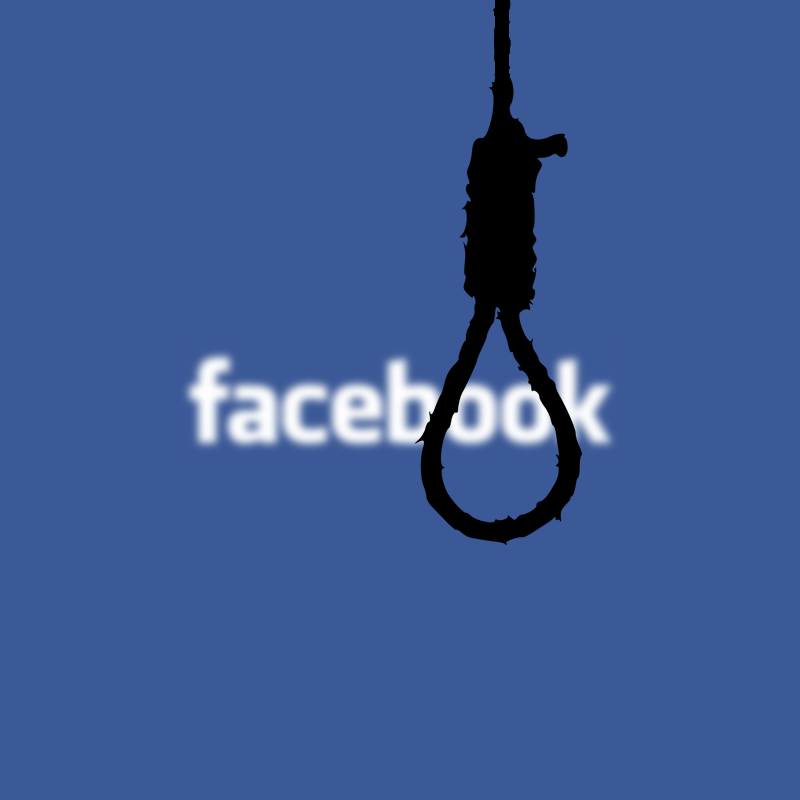 Facebook suicide