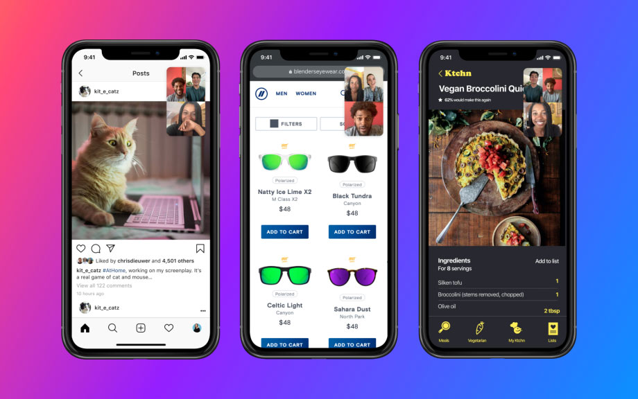 Facebook Screen Share.