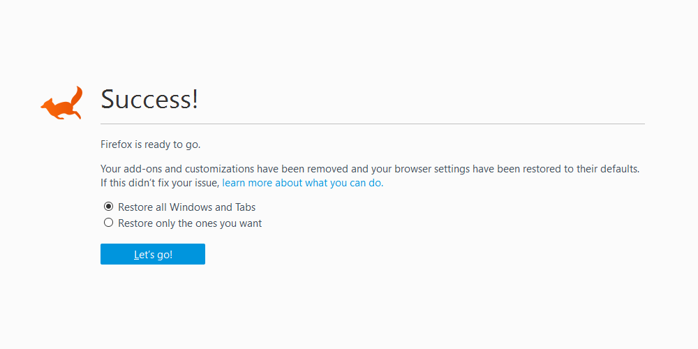 Firefox 49 - desktop