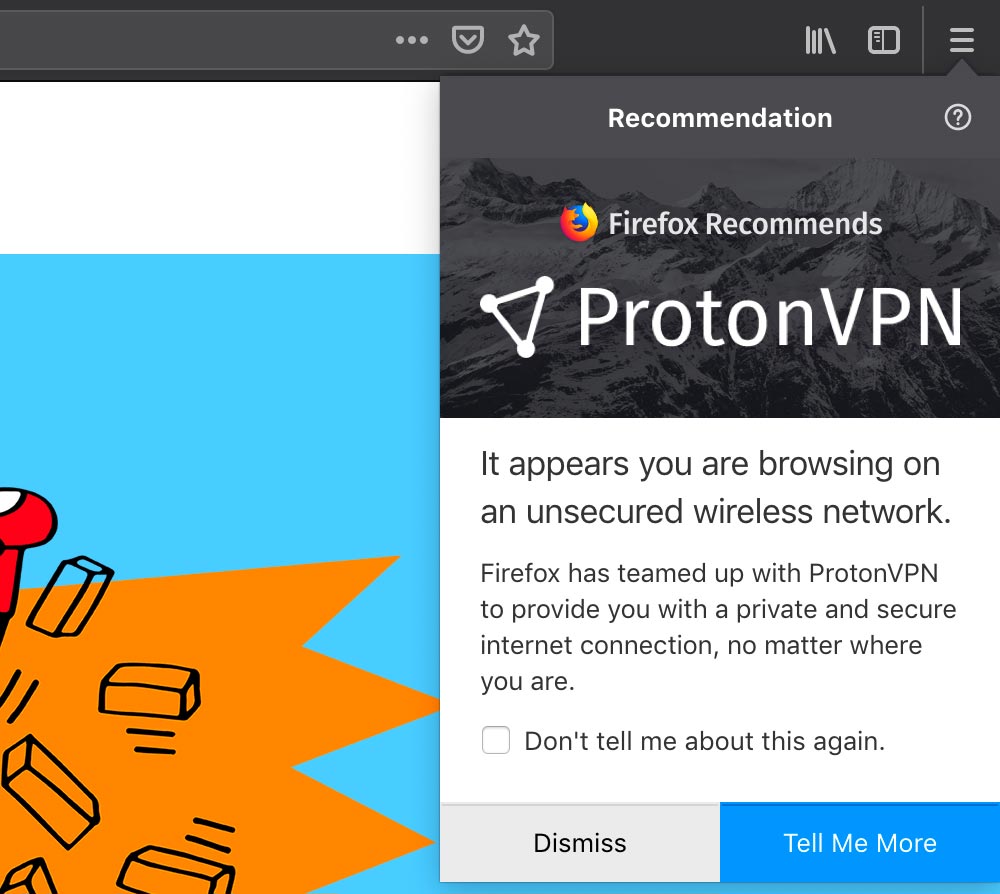 Firefox - ProtonVPN
