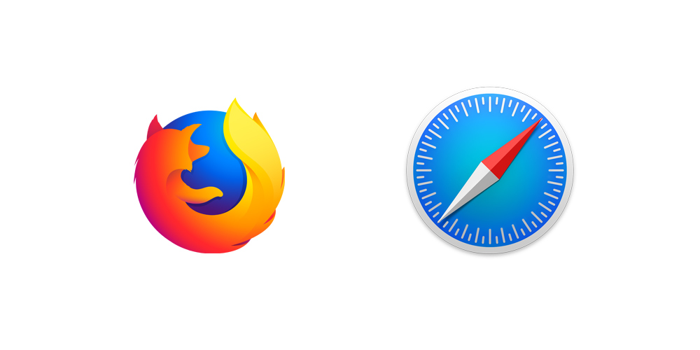 Mozilla Firefox - Apple Safari