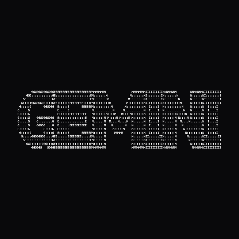 Google Gemini ASCII