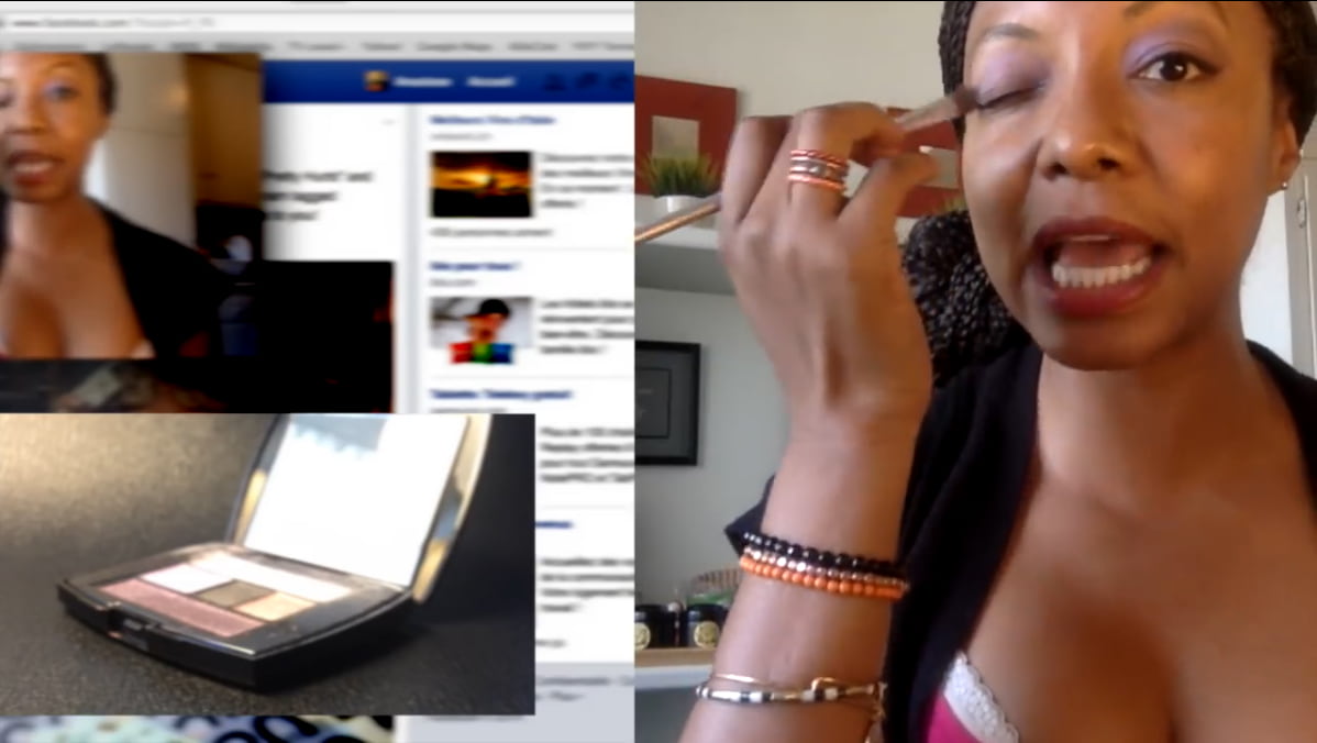 Girl Goes Psycho During Makeup Tutorial.