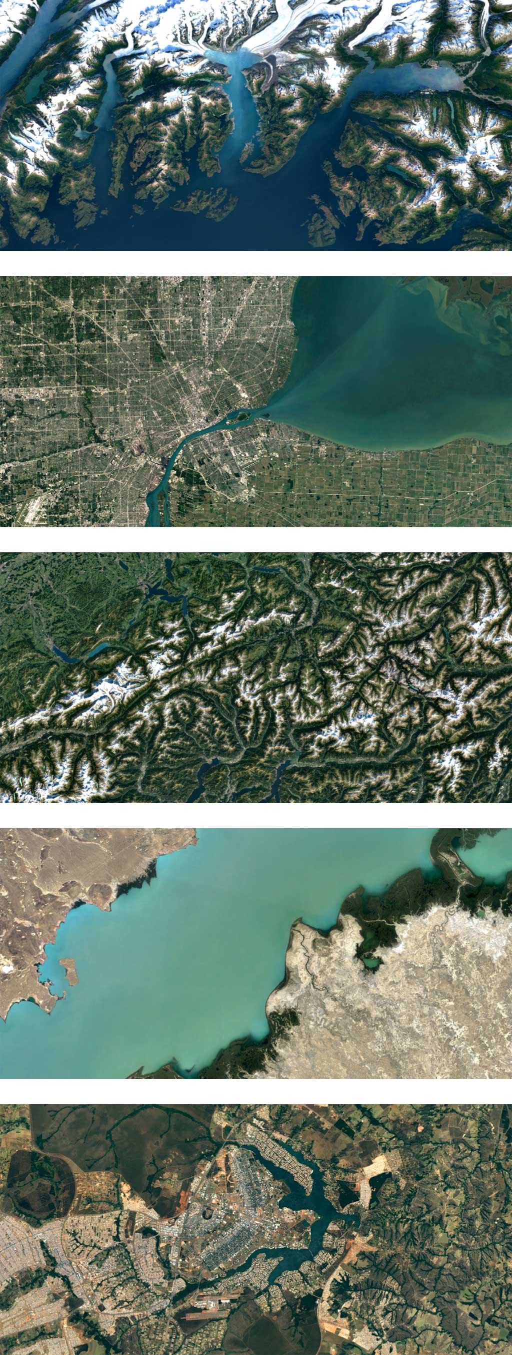 Google Maps - Landsat 8