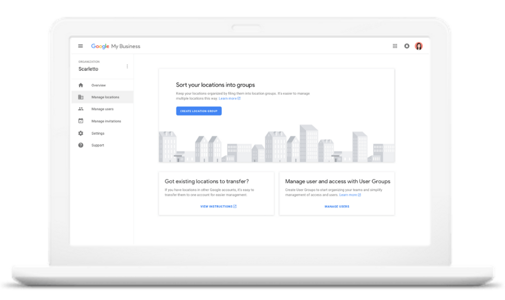 Google My Business - Agency Dashboard