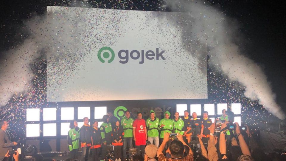 Gojek unveiling its new logo