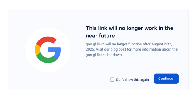 Google URL Shortener